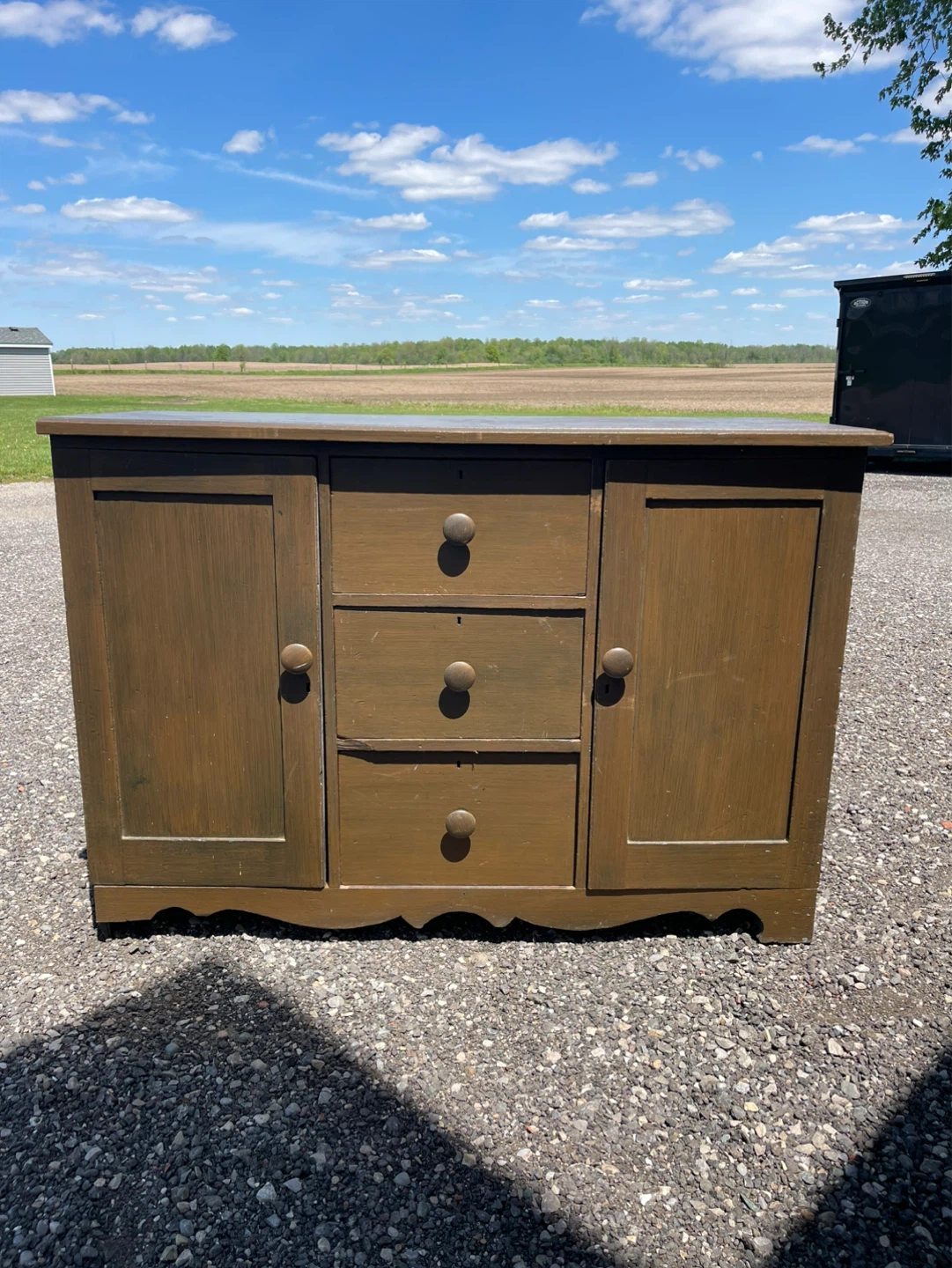 Antique Wooden Sideboard/Cabinet