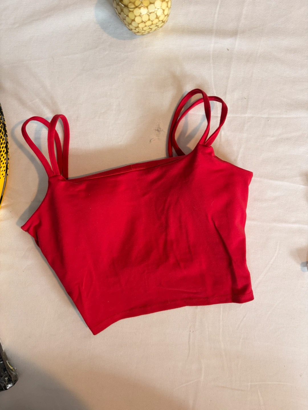 Red Crop Top