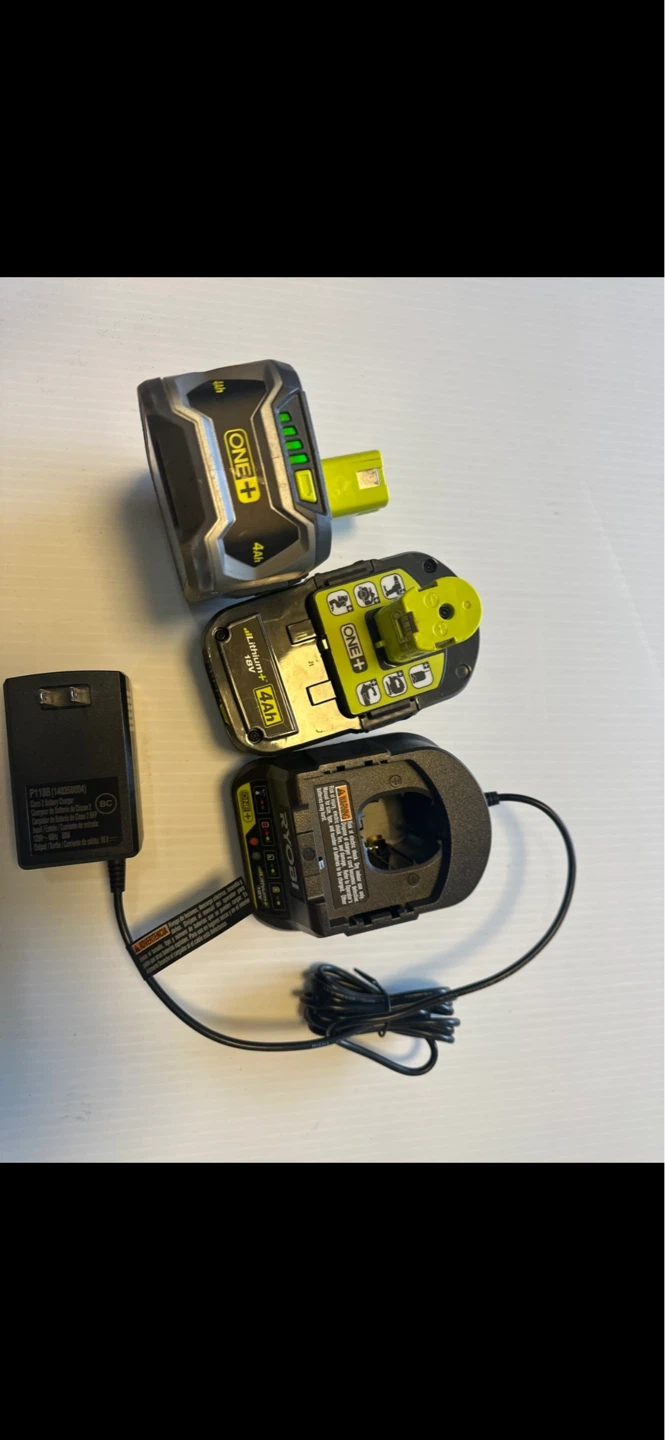 Ryobi 18V Lithium-Ion Lawn Mower, String Trimmer, and Blower Set - photo 5