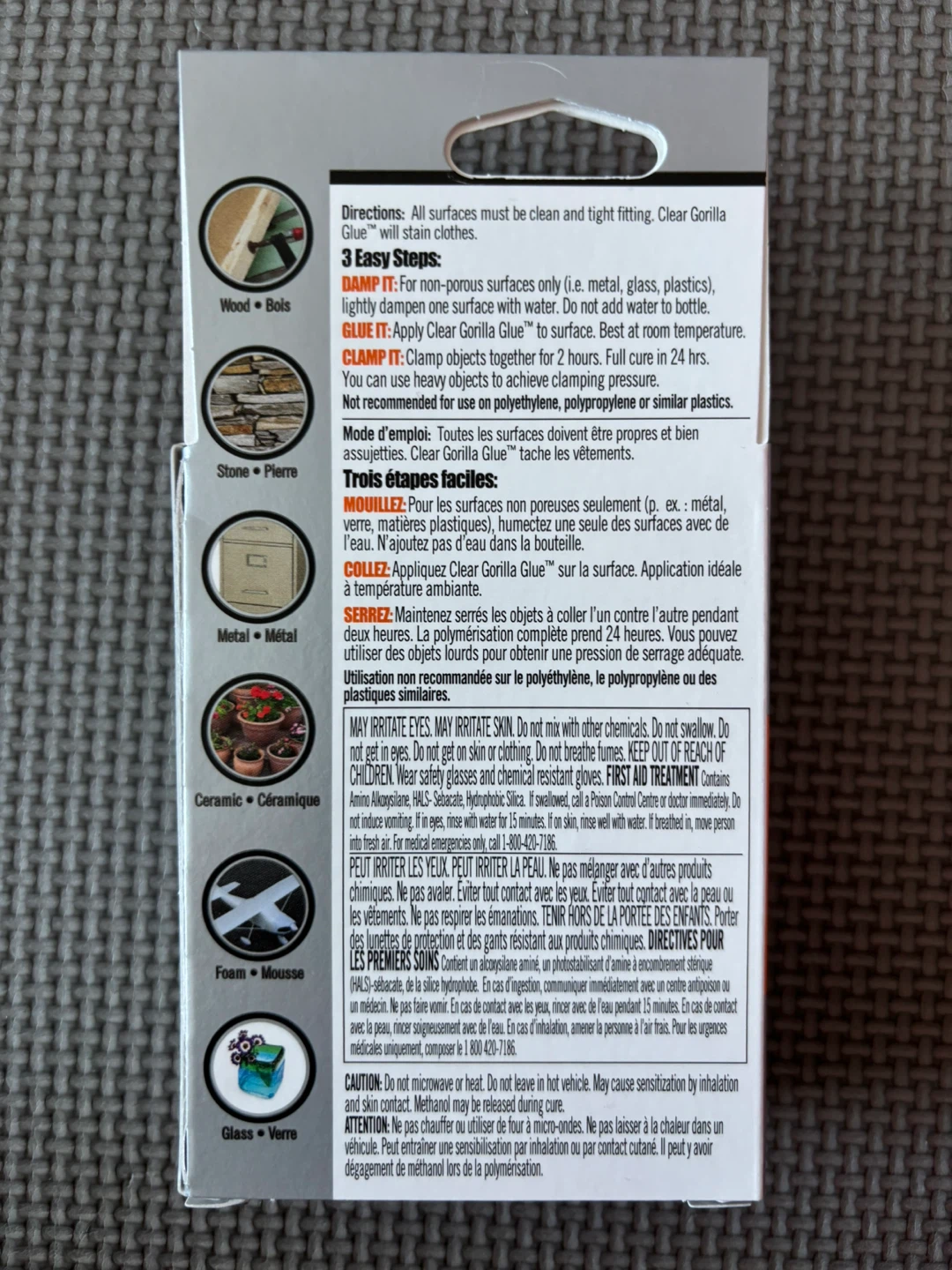 Gorilla Clear and Fabric Glue - photo 2