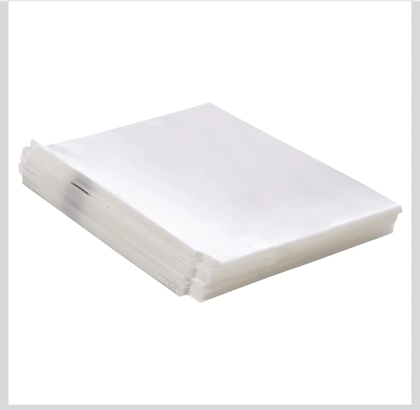 200 x Clear Top Loading Sheet Protectors for 3 ring binders - photo 3