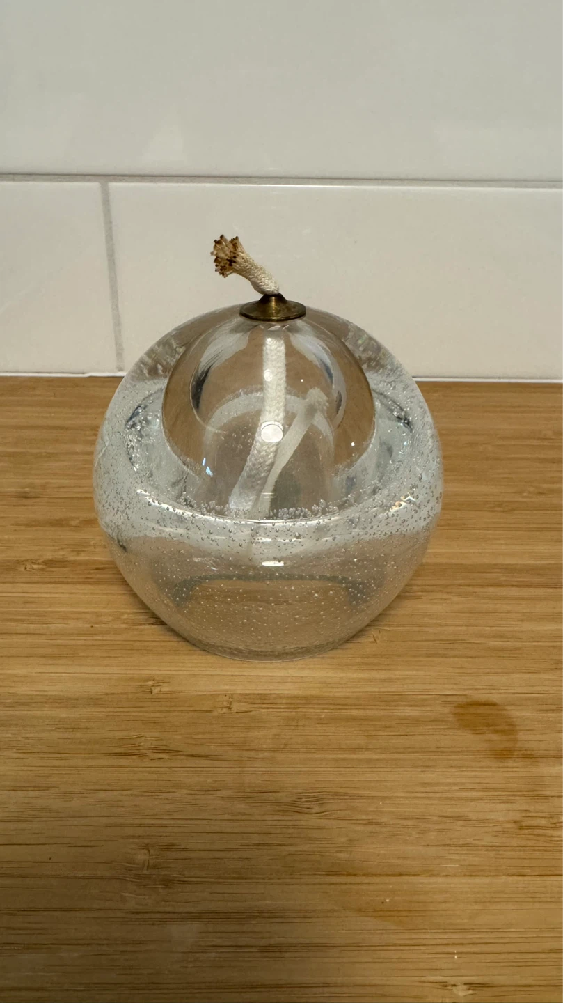 Crystal Oil Lamp