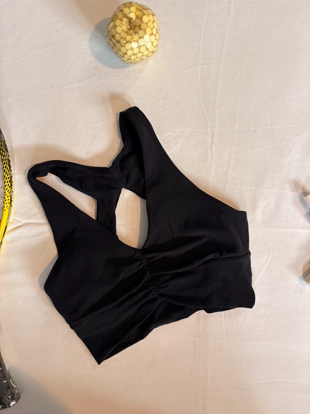 ThAction Black Sports Bra XS - photo 3