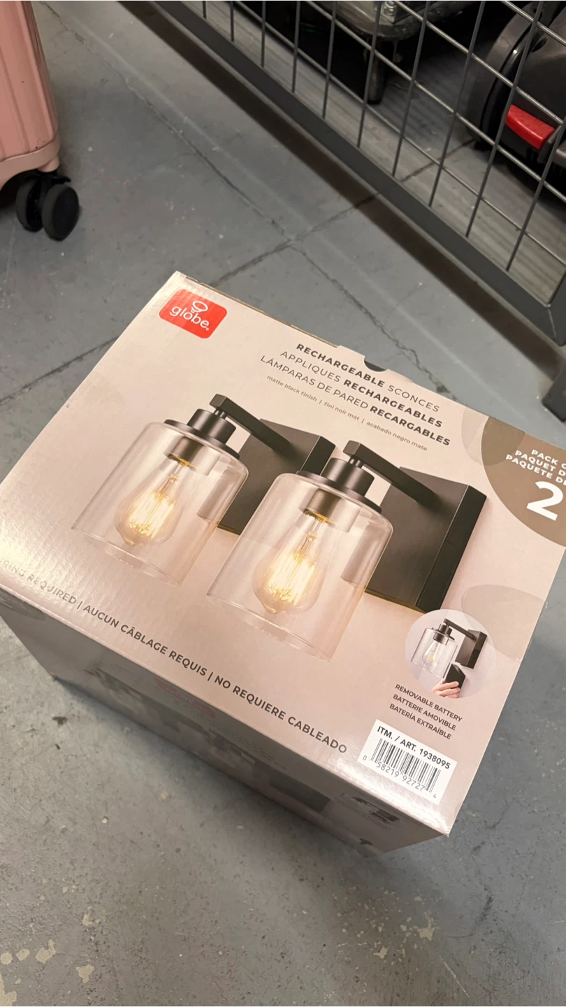 Globe Electric Rechargeable Sconces (2-Pack) - photo 2