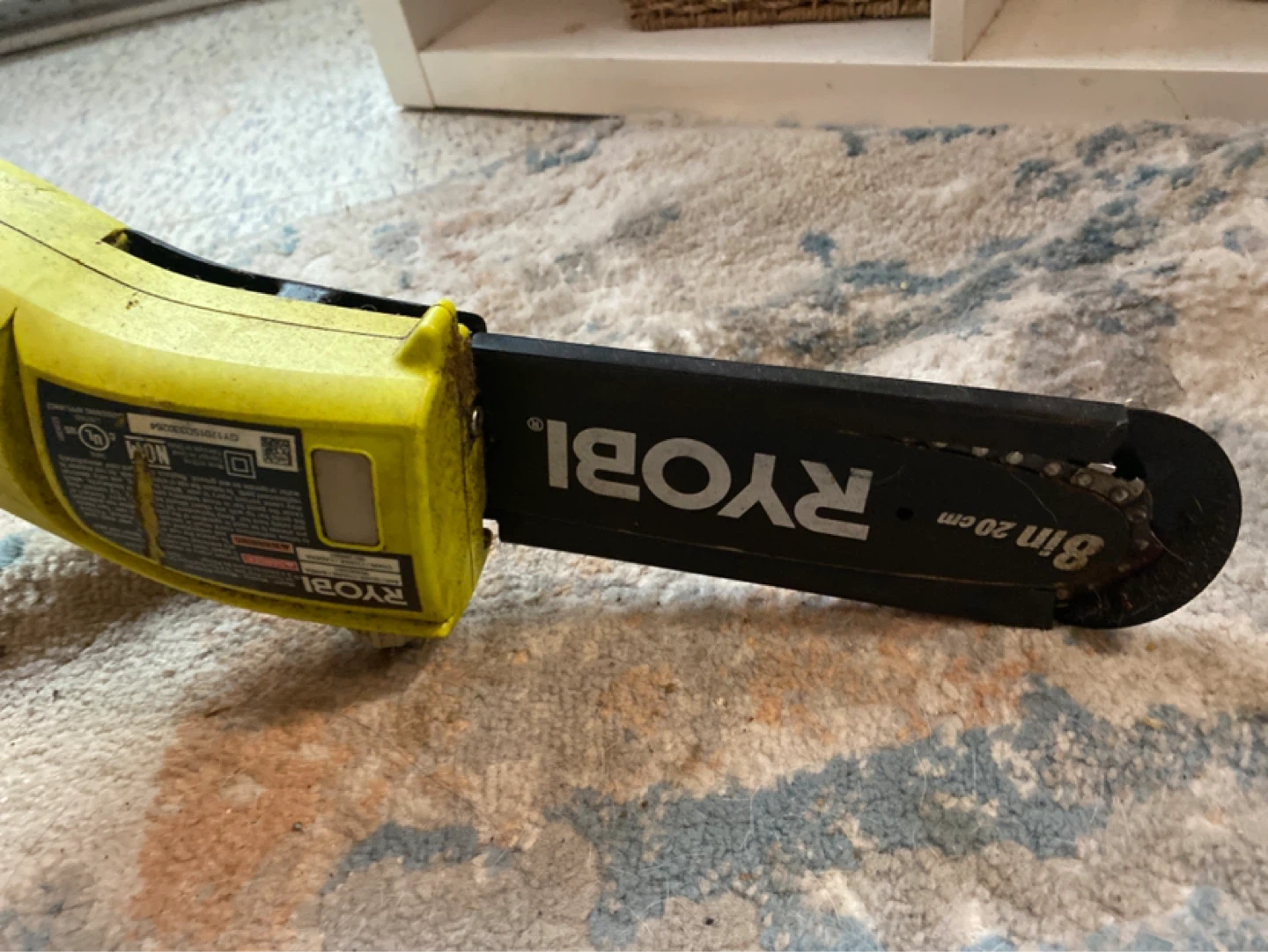 Ryobi 8-inch Corded Chainsaw
