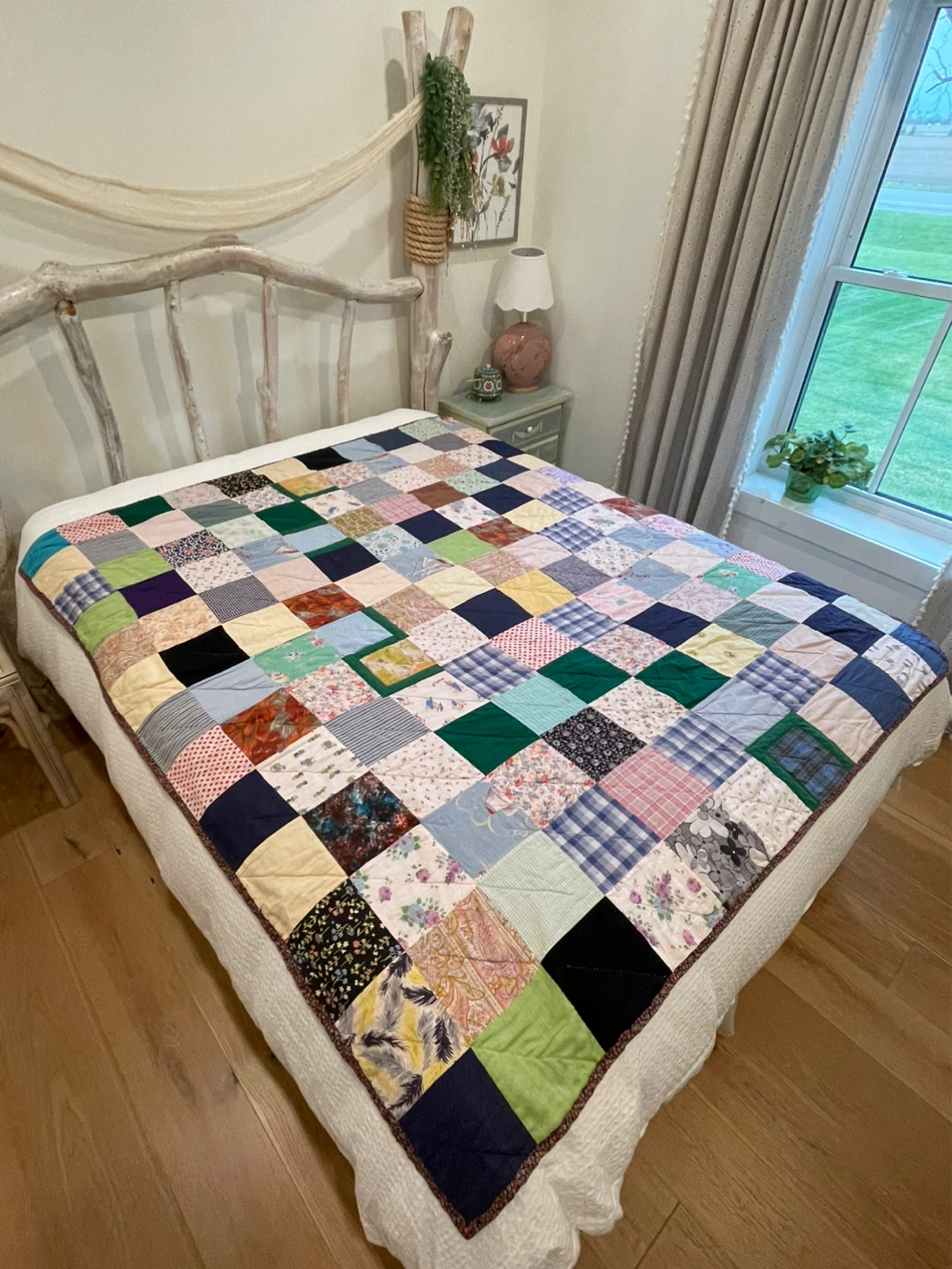 Handmade Patchwork Quilt - photo 2