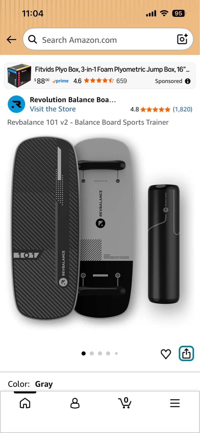 Revolution Balance Board 101 v2 Sports Trainer
