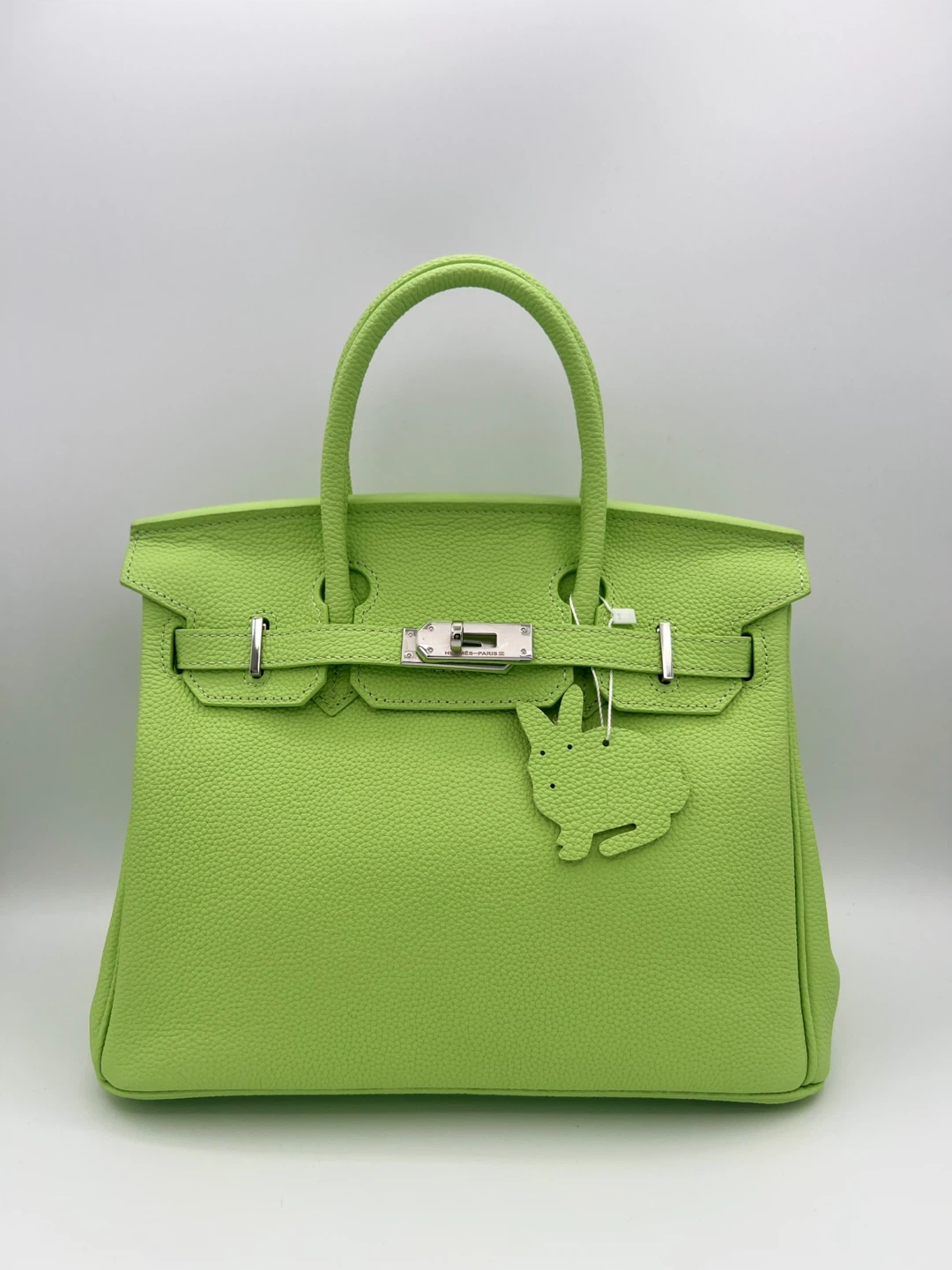 Hermes Lime Green Epsom Leather Kelly Bag