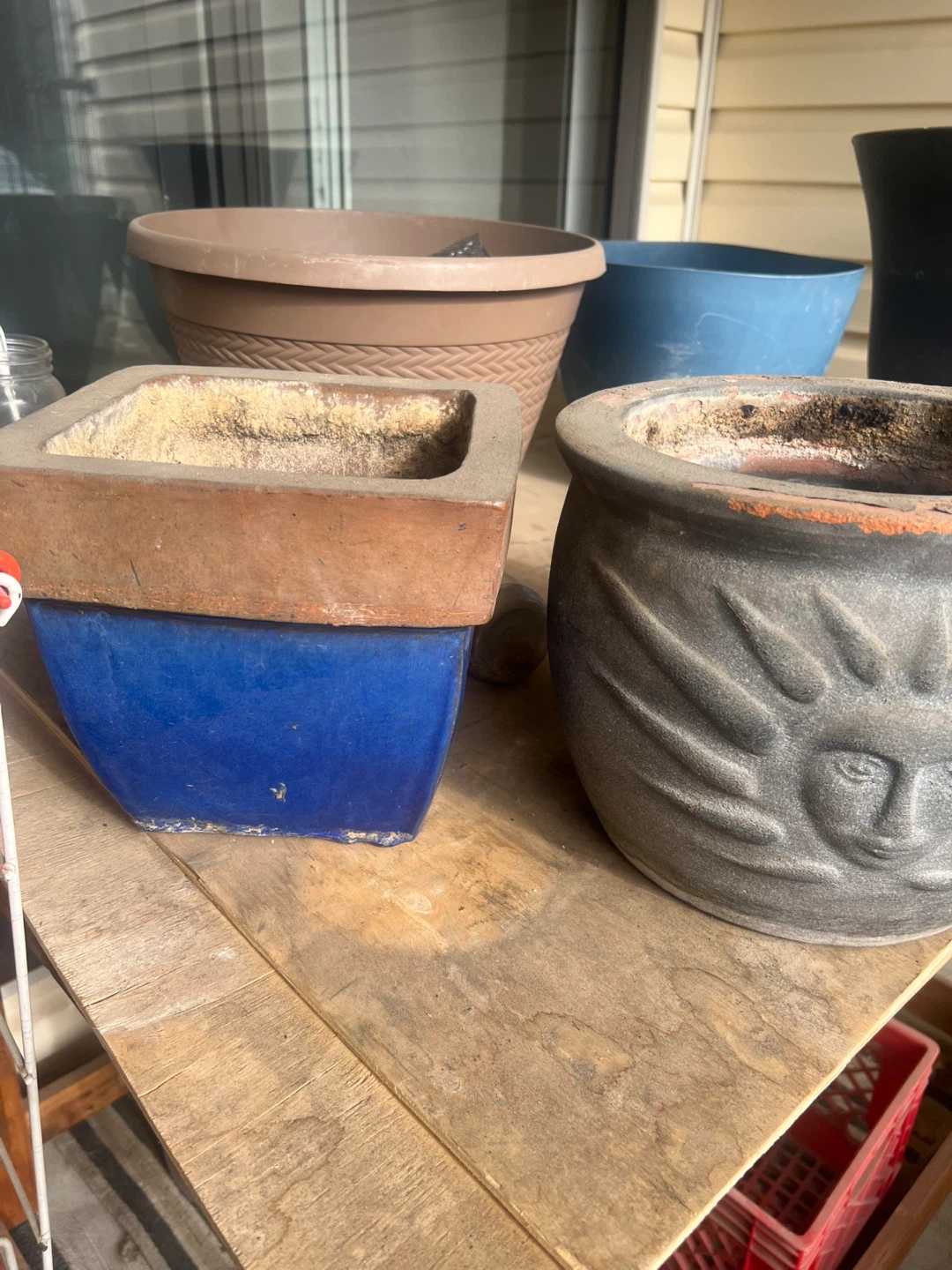 Large Concrete Garden Planter Pot - photo 3