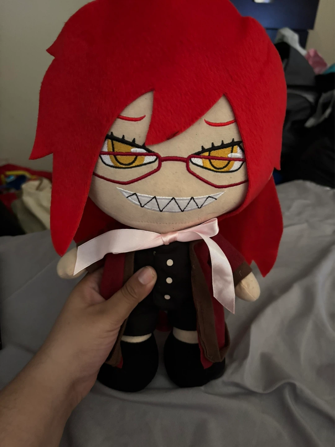 Grell sutcliff black butler plushie