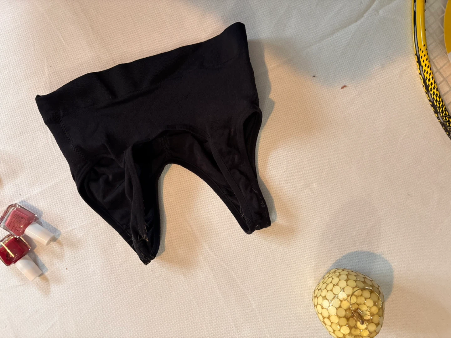 Black Seamless Thong Underwear - photo 2