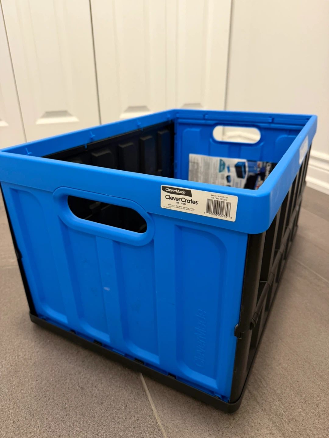 CleverMade CleverCrates Collapsible Storage Crate - photo 3