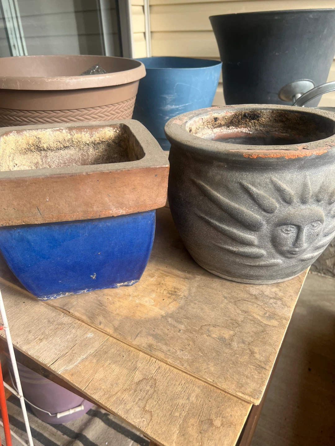 Assorted Ceramic Planters