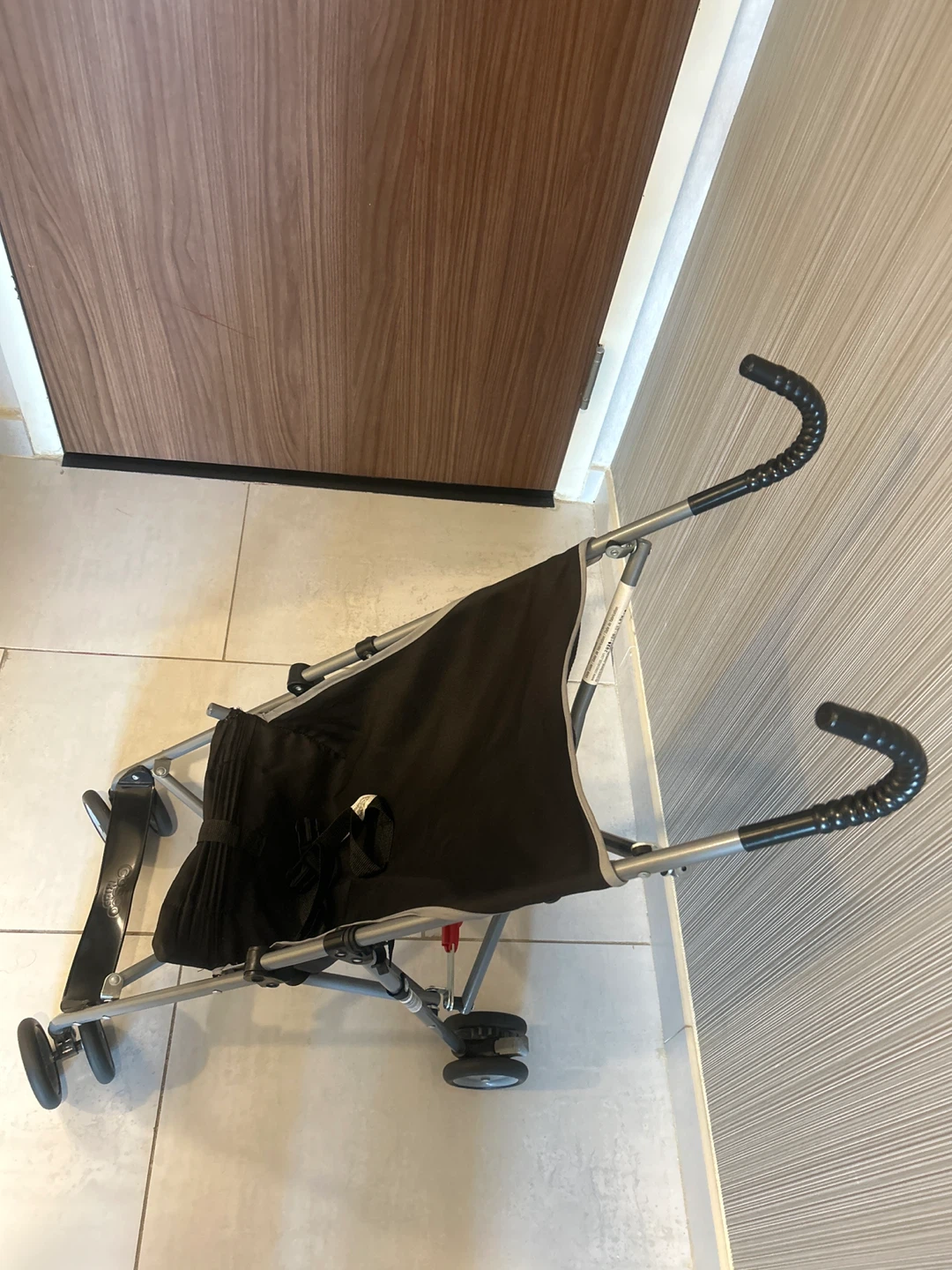 Black Lightweight Stroller
