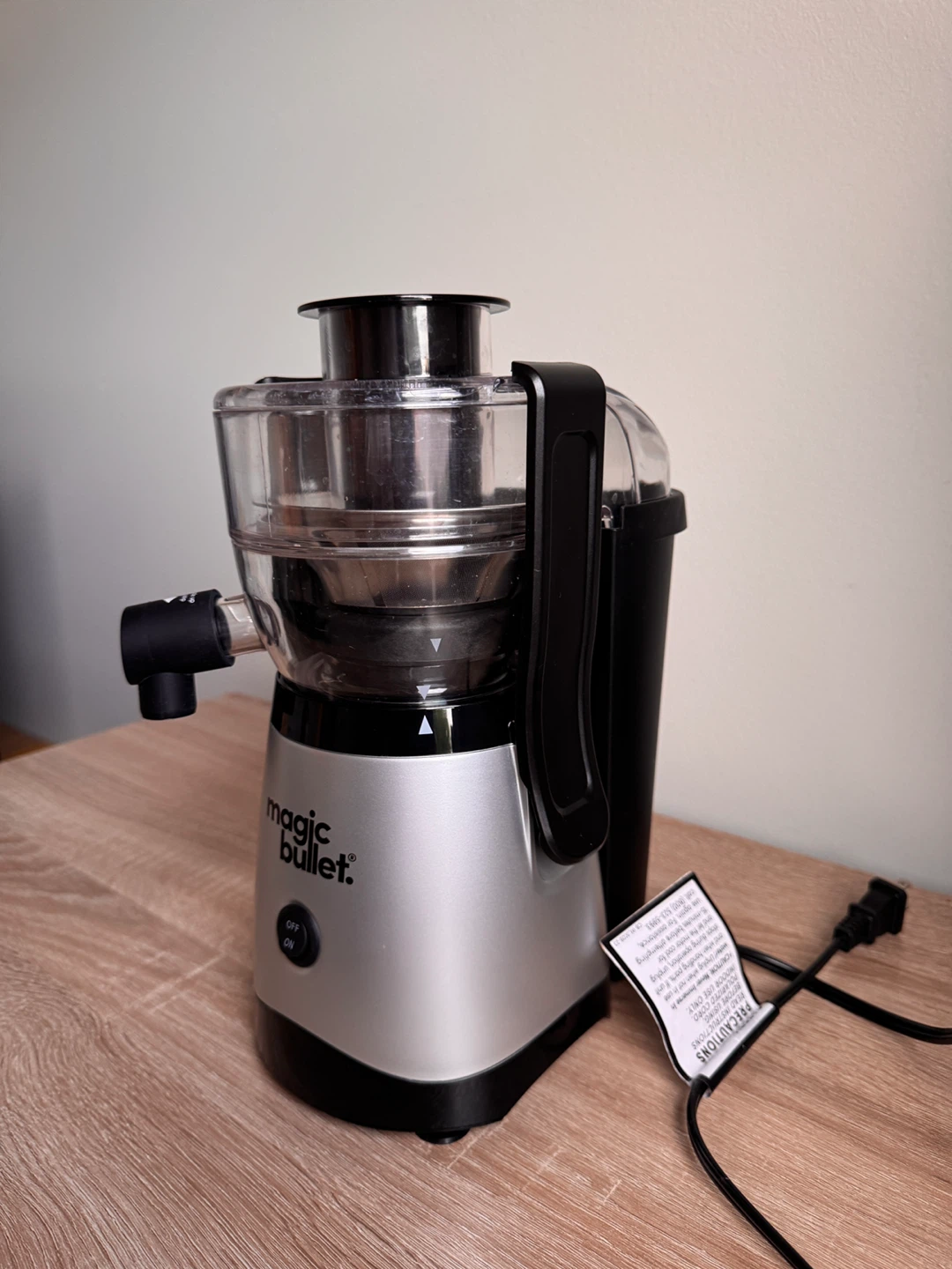Magic Bullet Juicer - photo 3