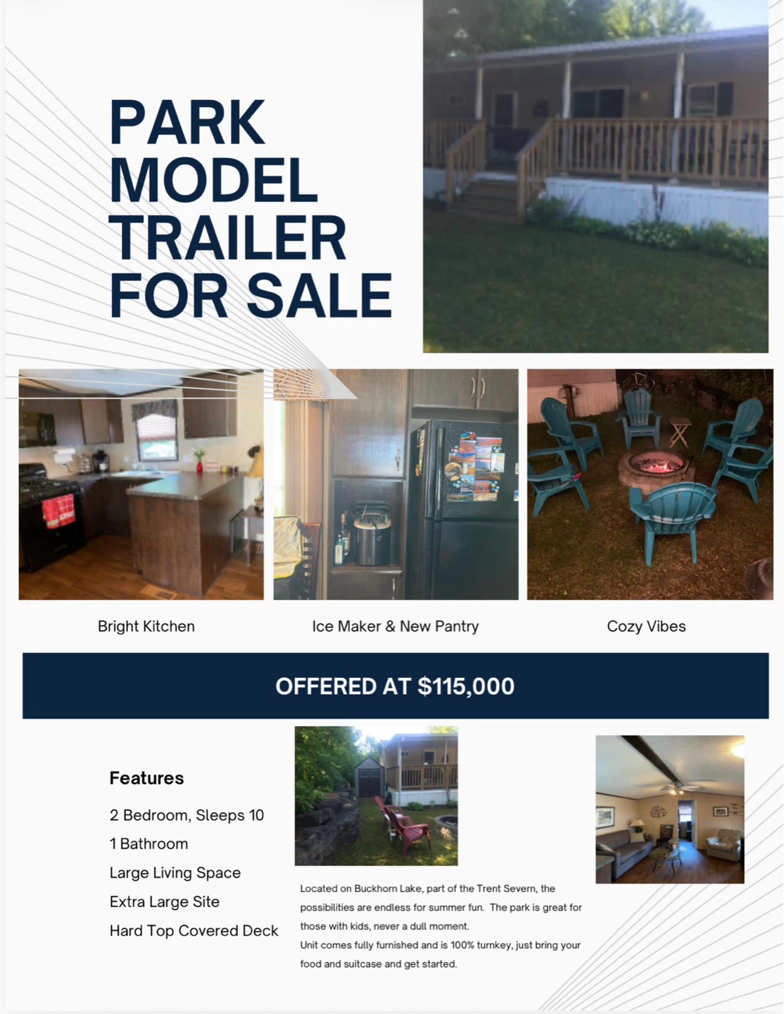 Park Model Trailer for Sale