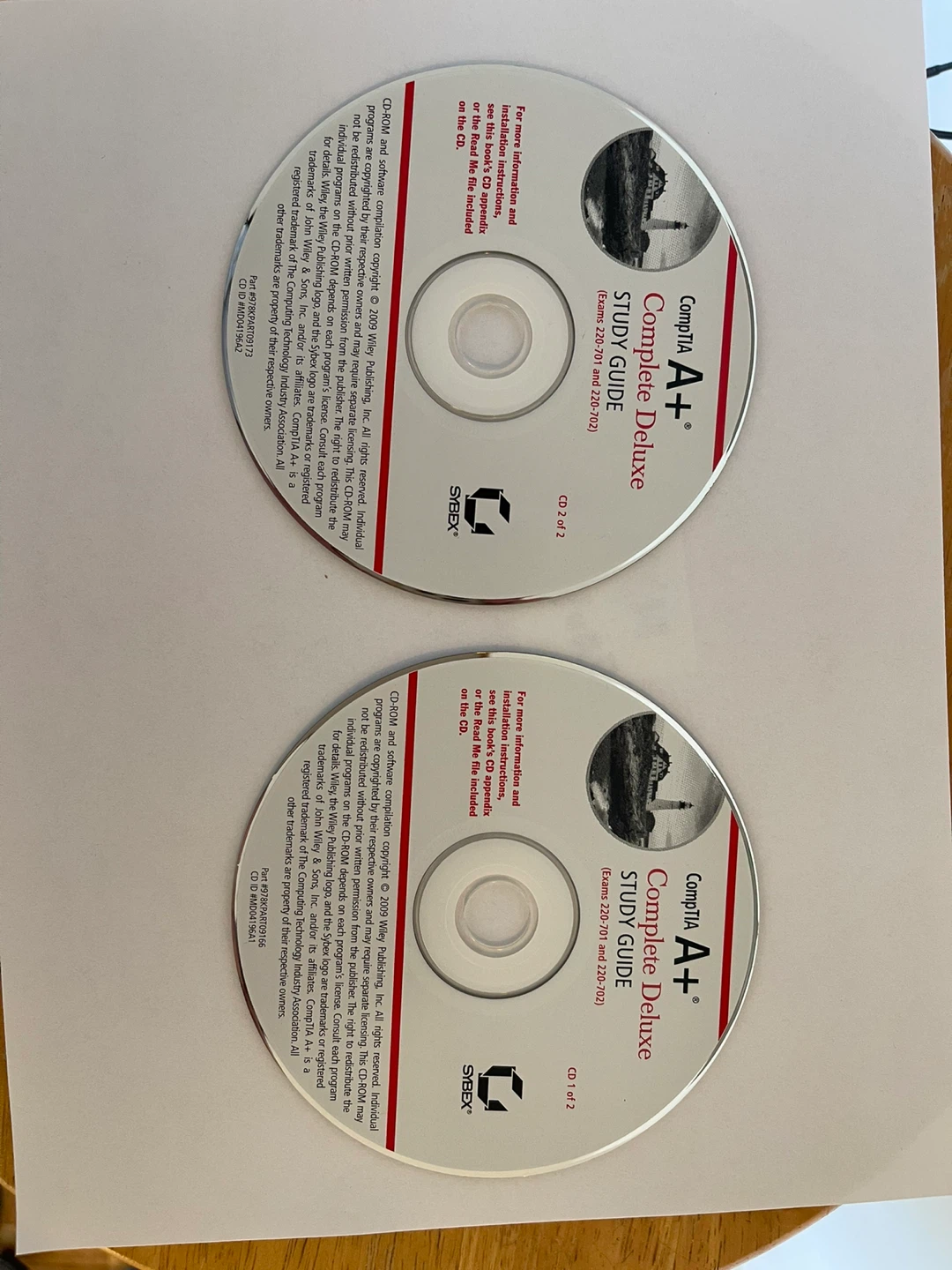 CompTIA A+ Complete Deluxe Study Guide CDs (2 of 2)