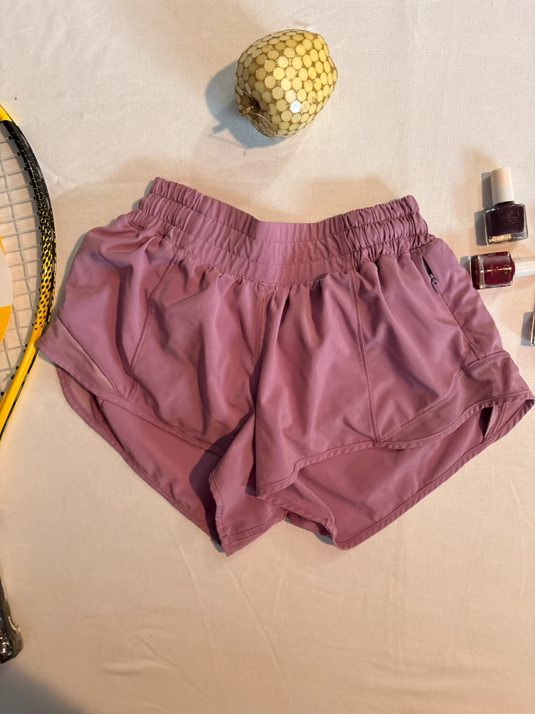 Lululemon Women's Running Shorts - Dusty Rose - photo 2