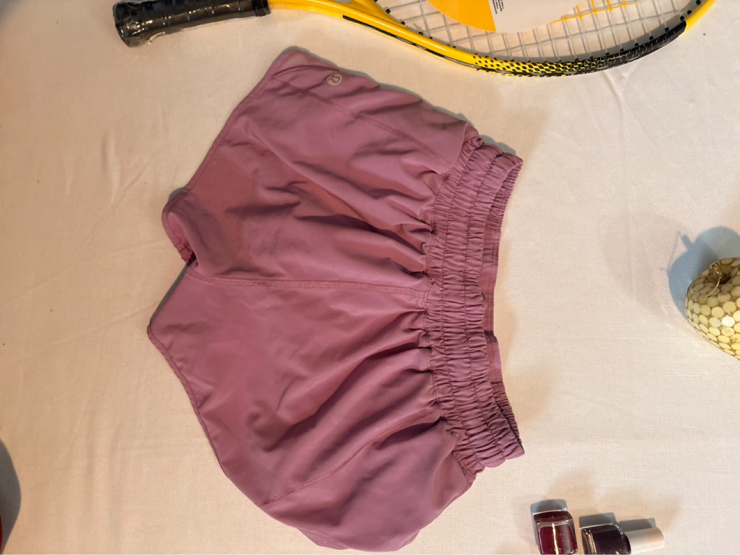 Lululemon Women's Running Shorts - Dusty Rose
