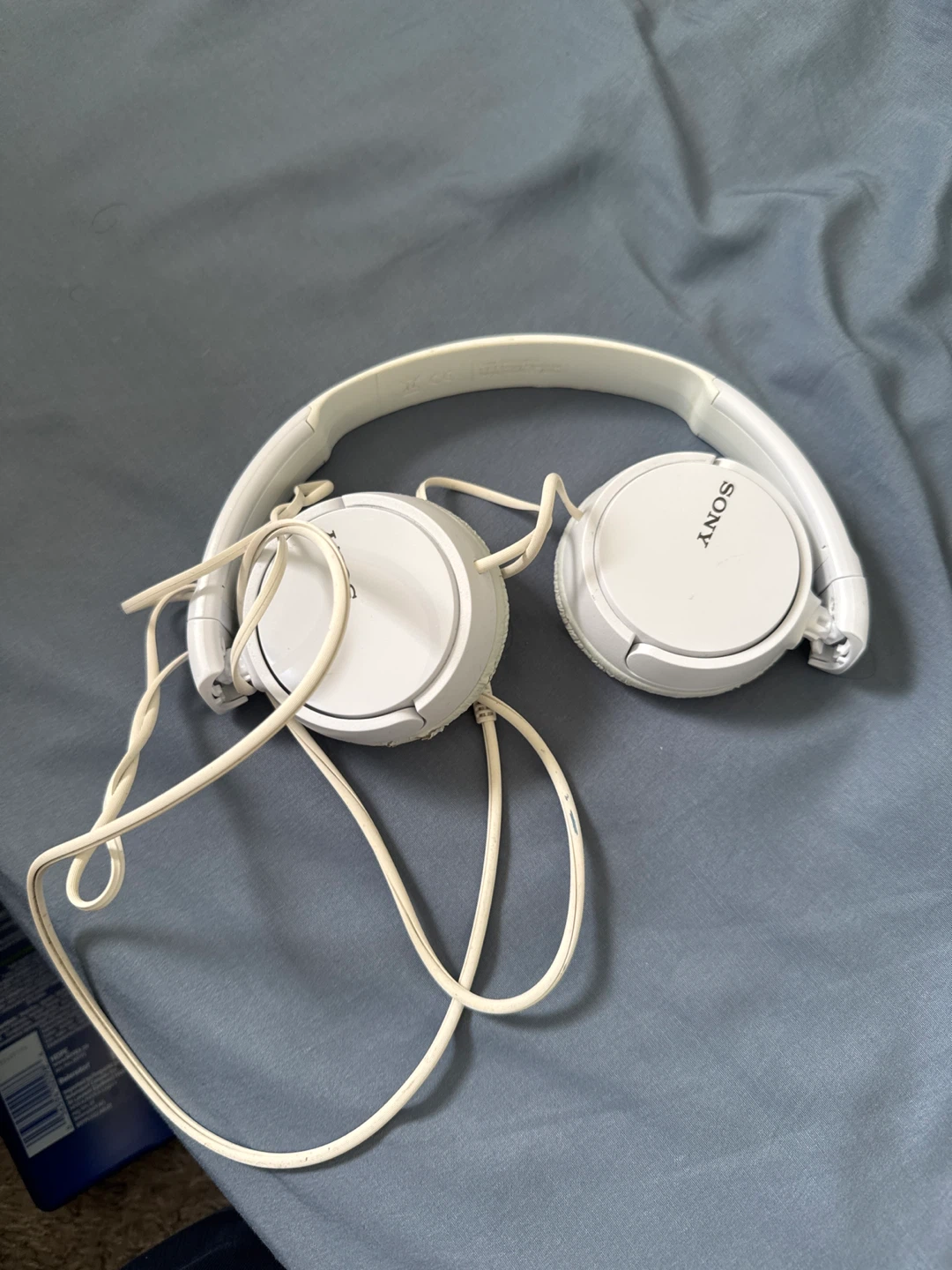 Sony White On-Ear Headphones