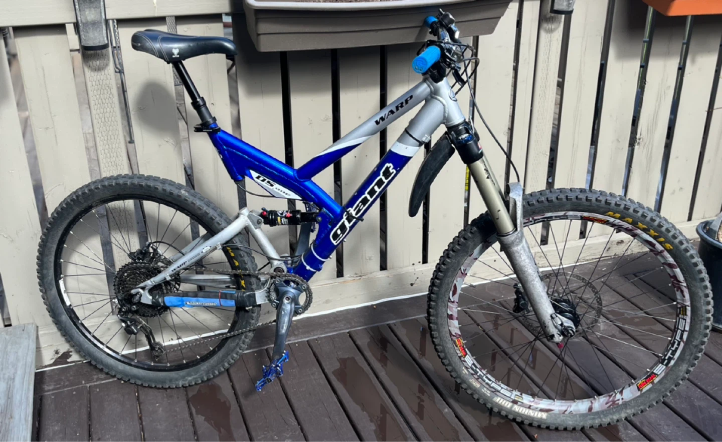 Giant Warp DS One Full Suspension Mountain Bike