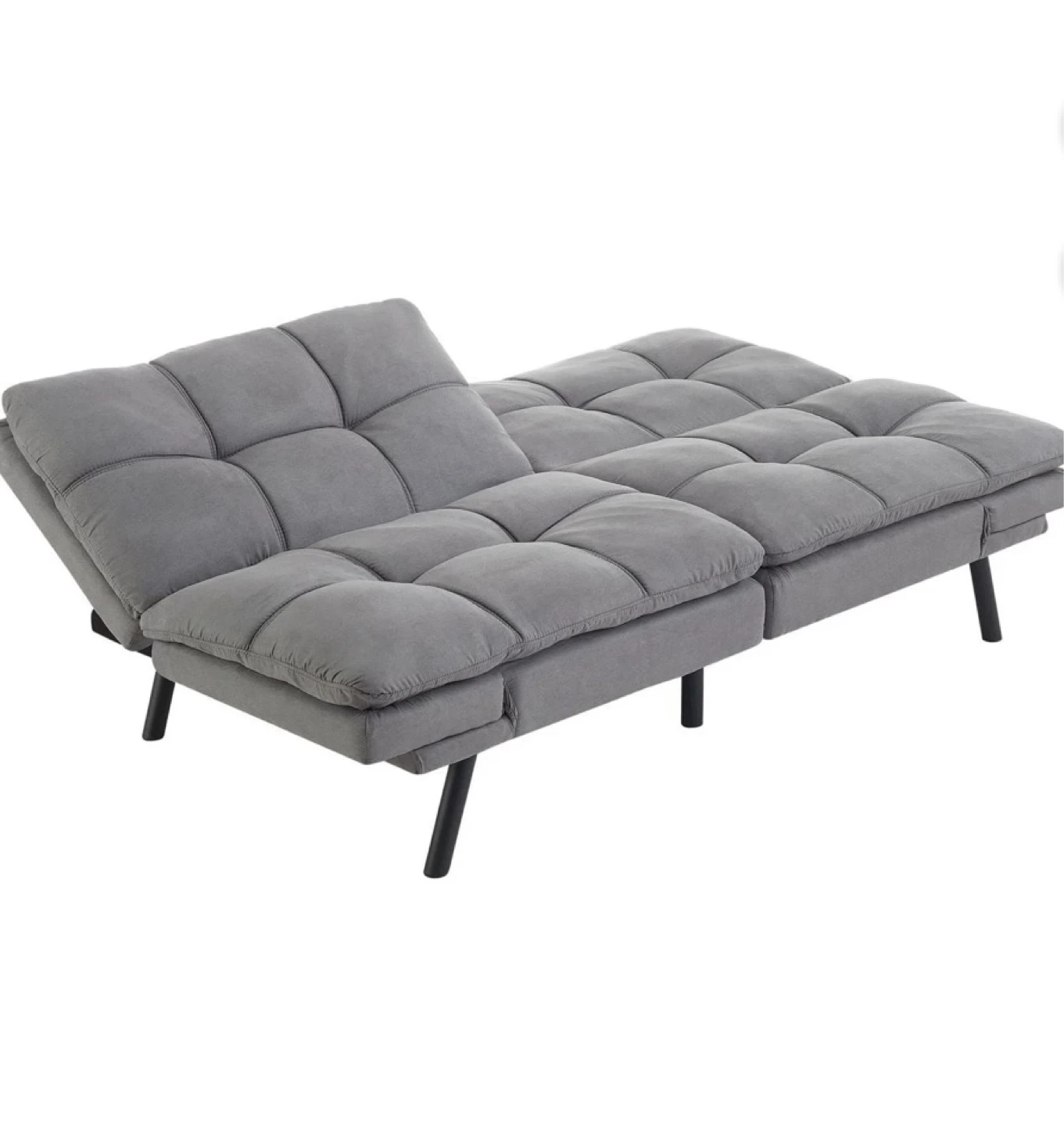 Grey sofa bed - photo 2