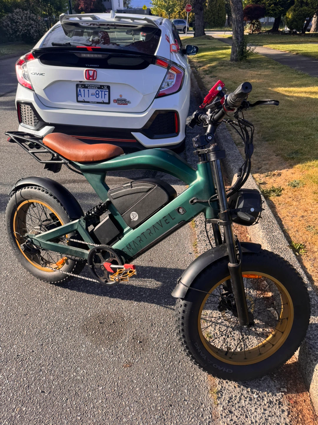 Smartravel Electric Bike - Green
