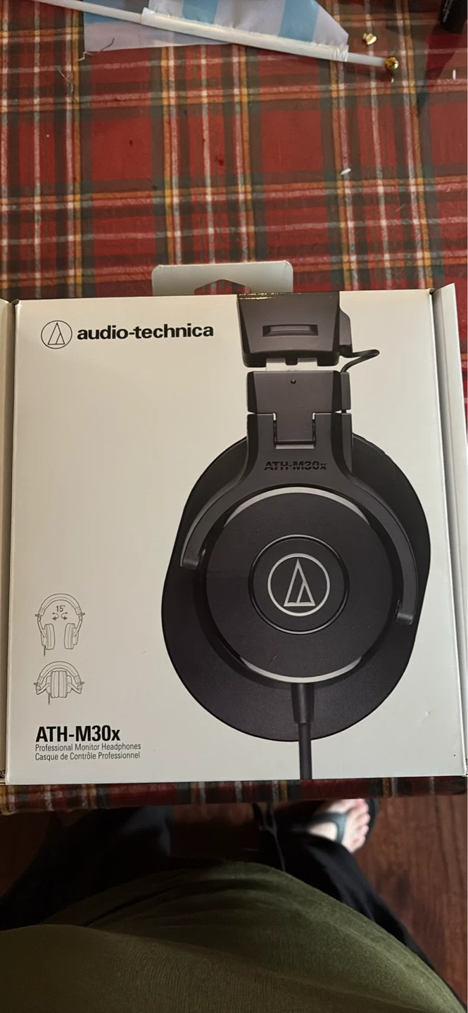 Audio-Technica ATH-M30x Professional Monitor Headphones