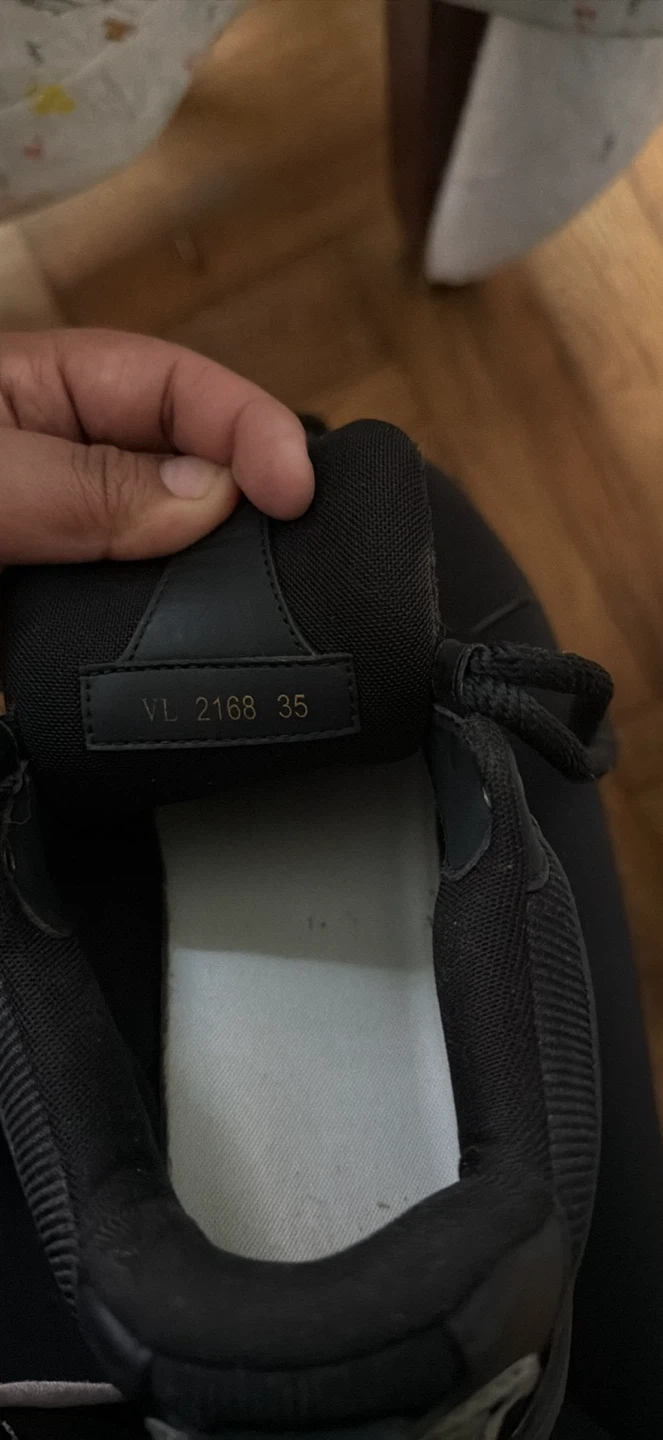 Louis Vuitton Black "LV Since 1854" Sneakers - Size 35 - photo 3