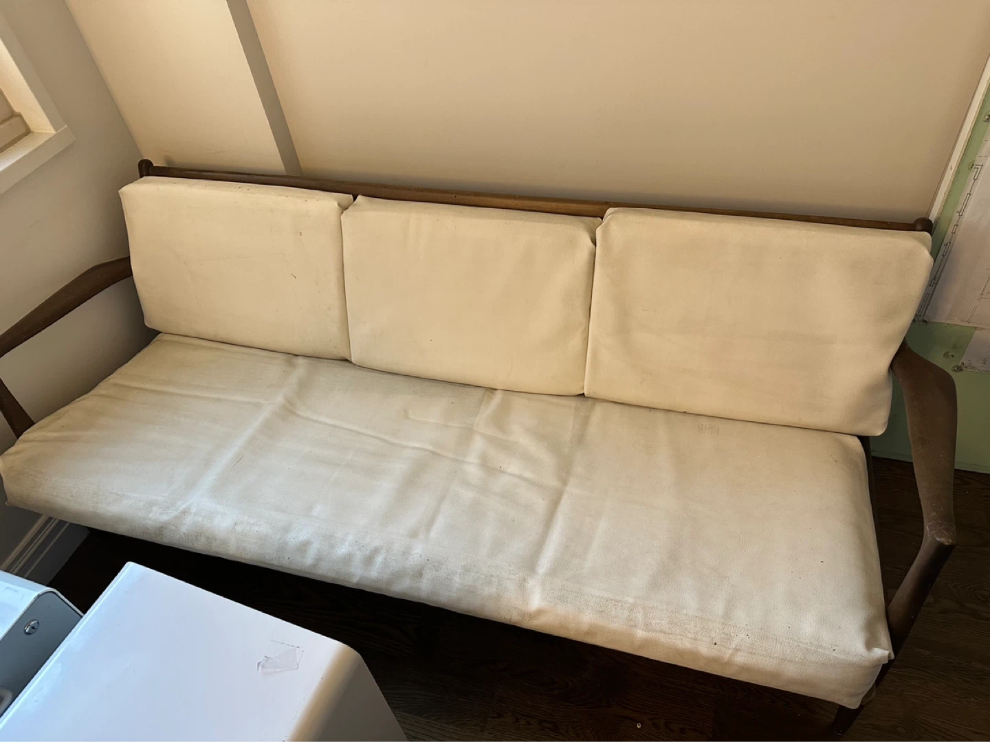Vintage Danish Modern Teak Sofa - photo 3