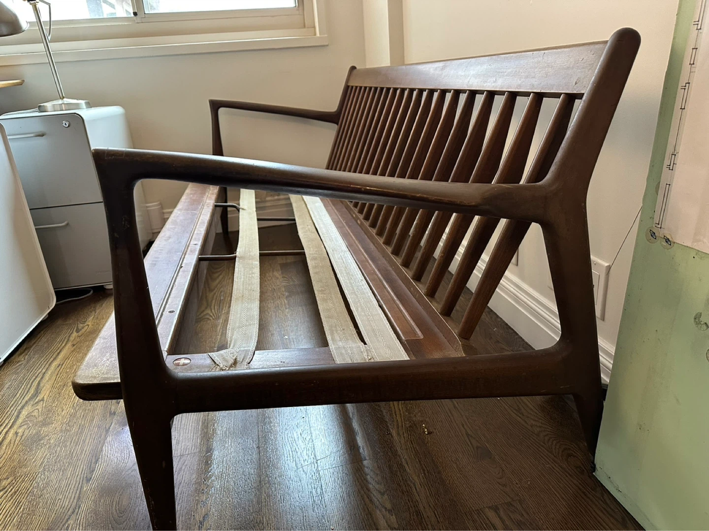 Vintage Danish Modern Teak Sofa - photo 4