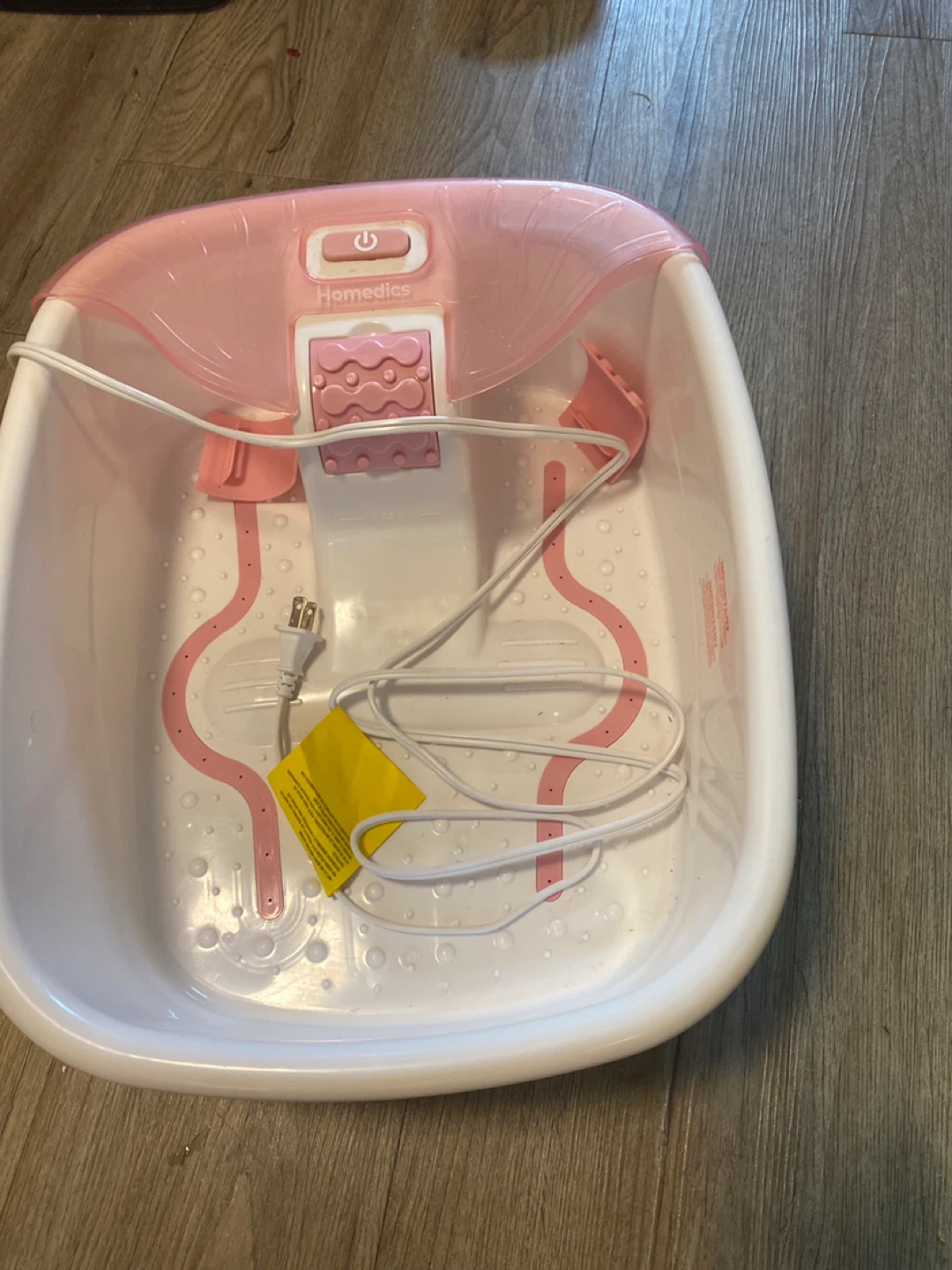 HoMedics Pink Foot Spa