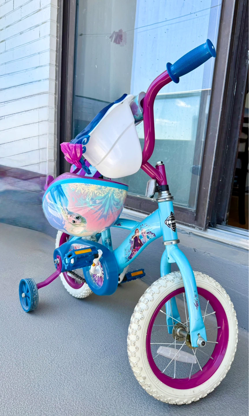Disney Frozen Kids Bike with Helmet - photo 2