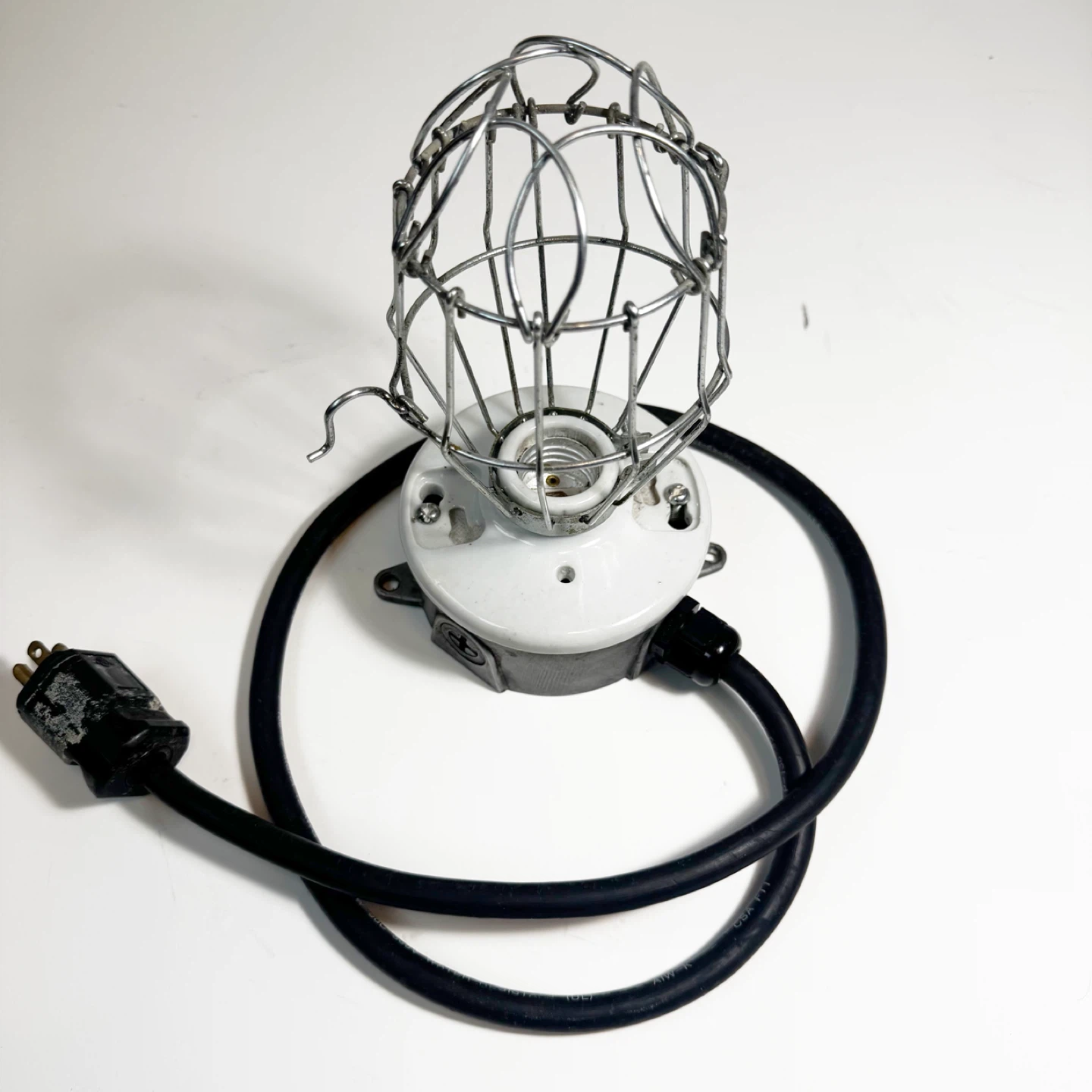 Authentic Mid-century industrial light