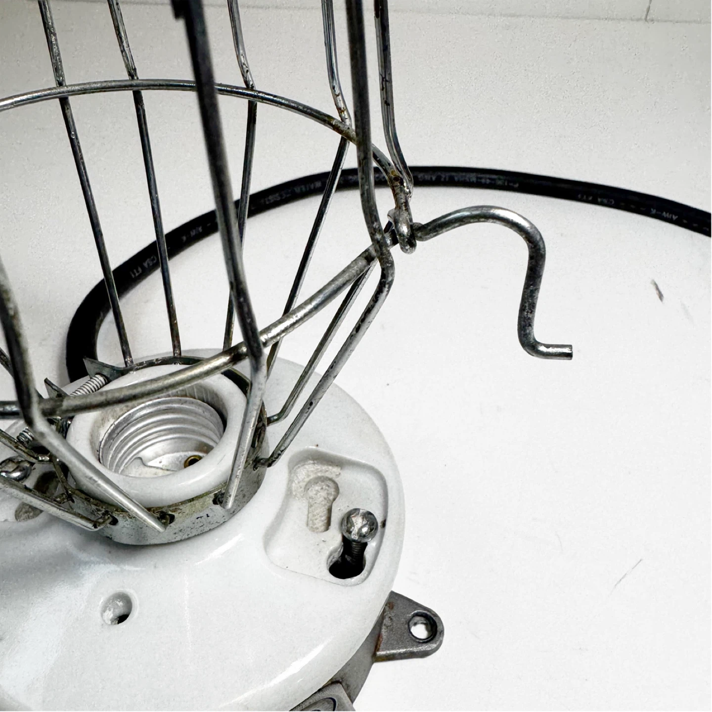 Authentic Mid-century industrial light - photo 5