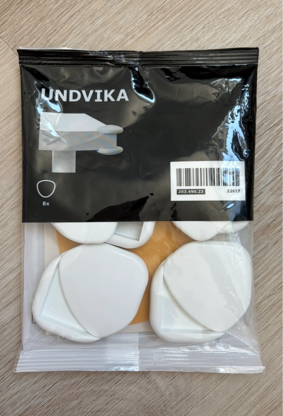IKEA UNDVIKA Cable Management Clips (8 pcs)