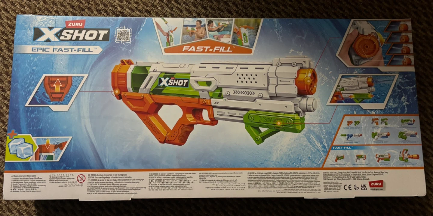 Zuru X-Shot Epic Fast-Fill Water Blaster - photo 2