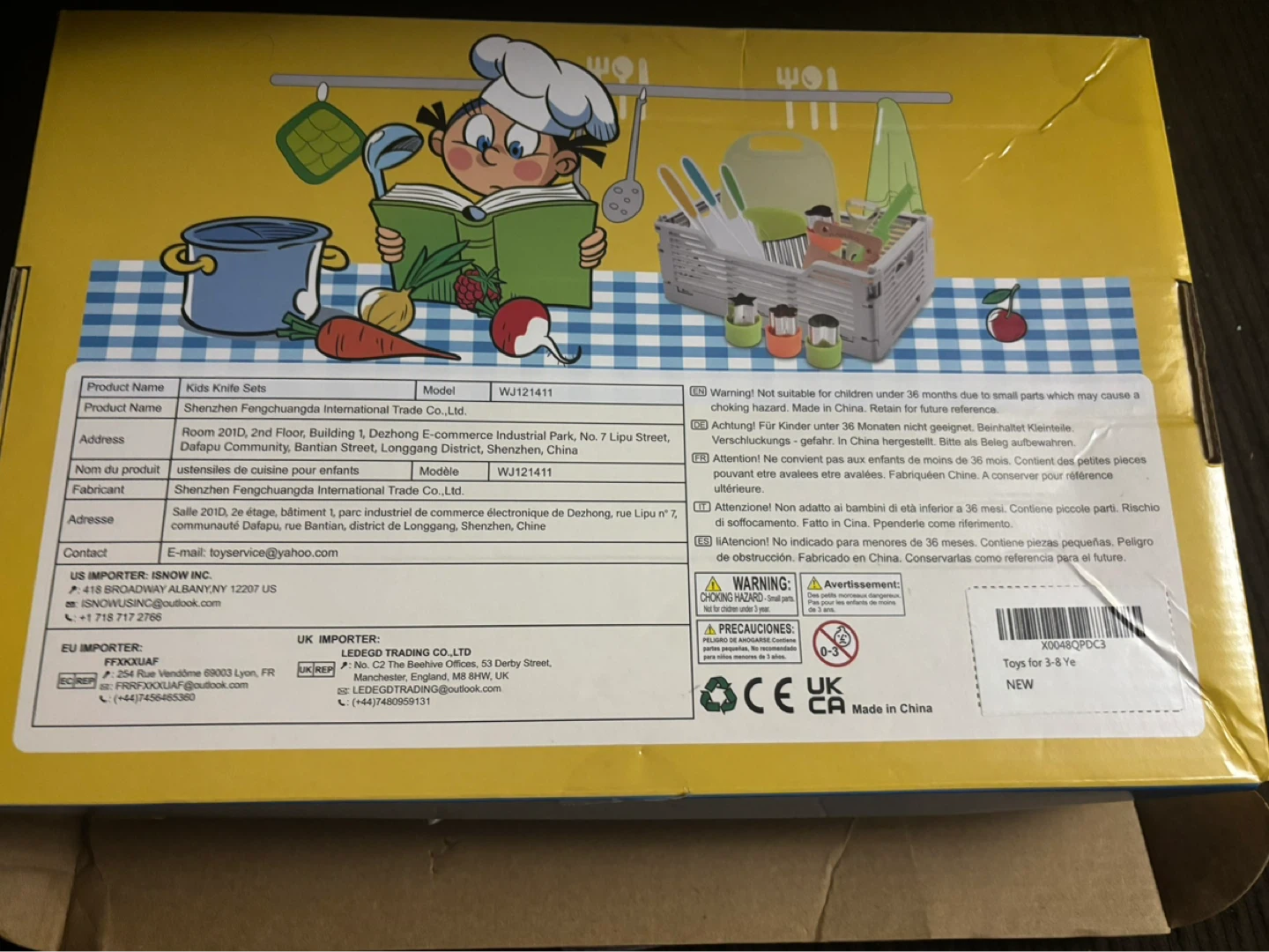 Kids Knife Set with Cutting Board and Accessories - photo 3