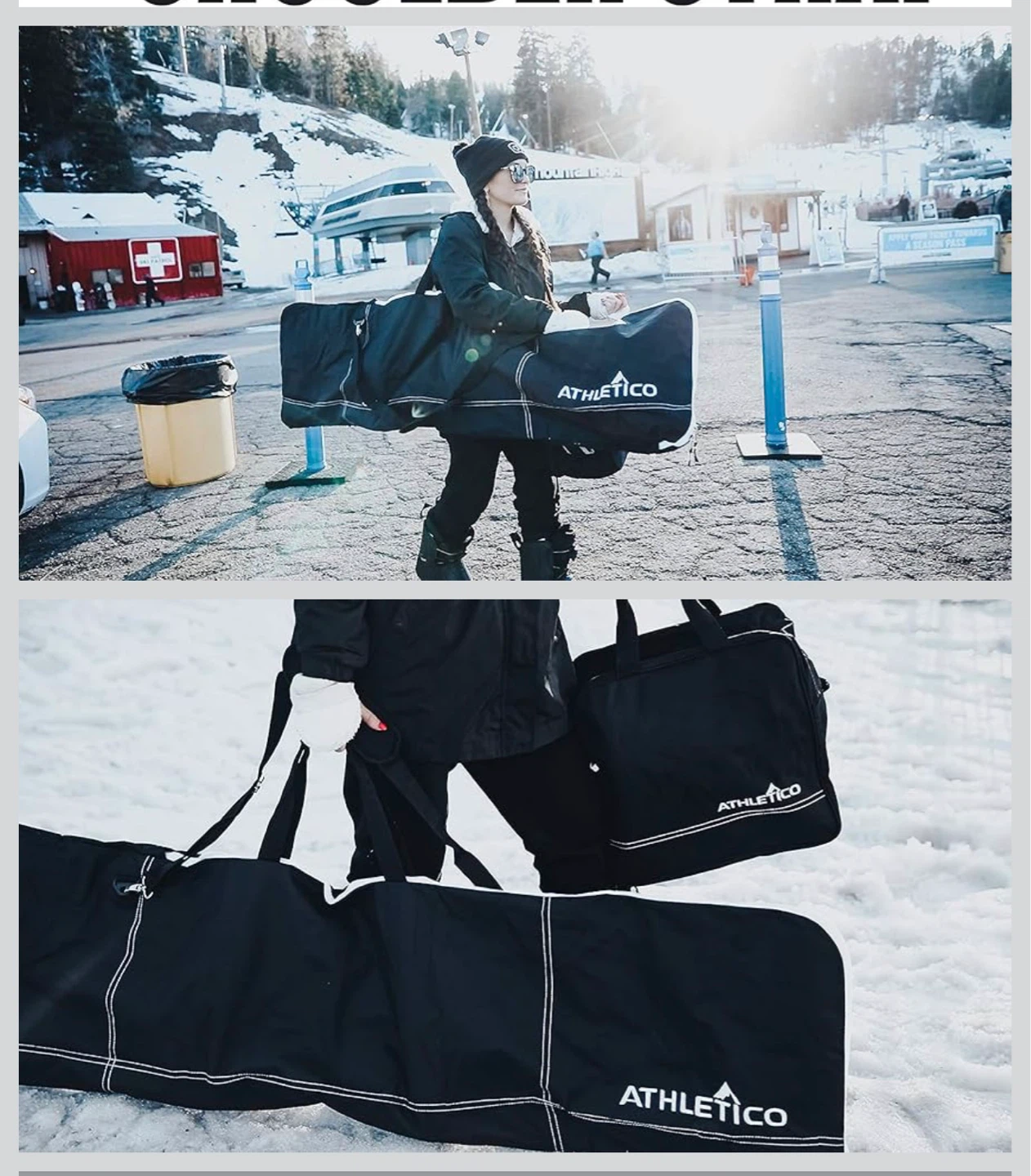 Sealed! Athletico Snowboard and Boot Bag Combo - photo 2