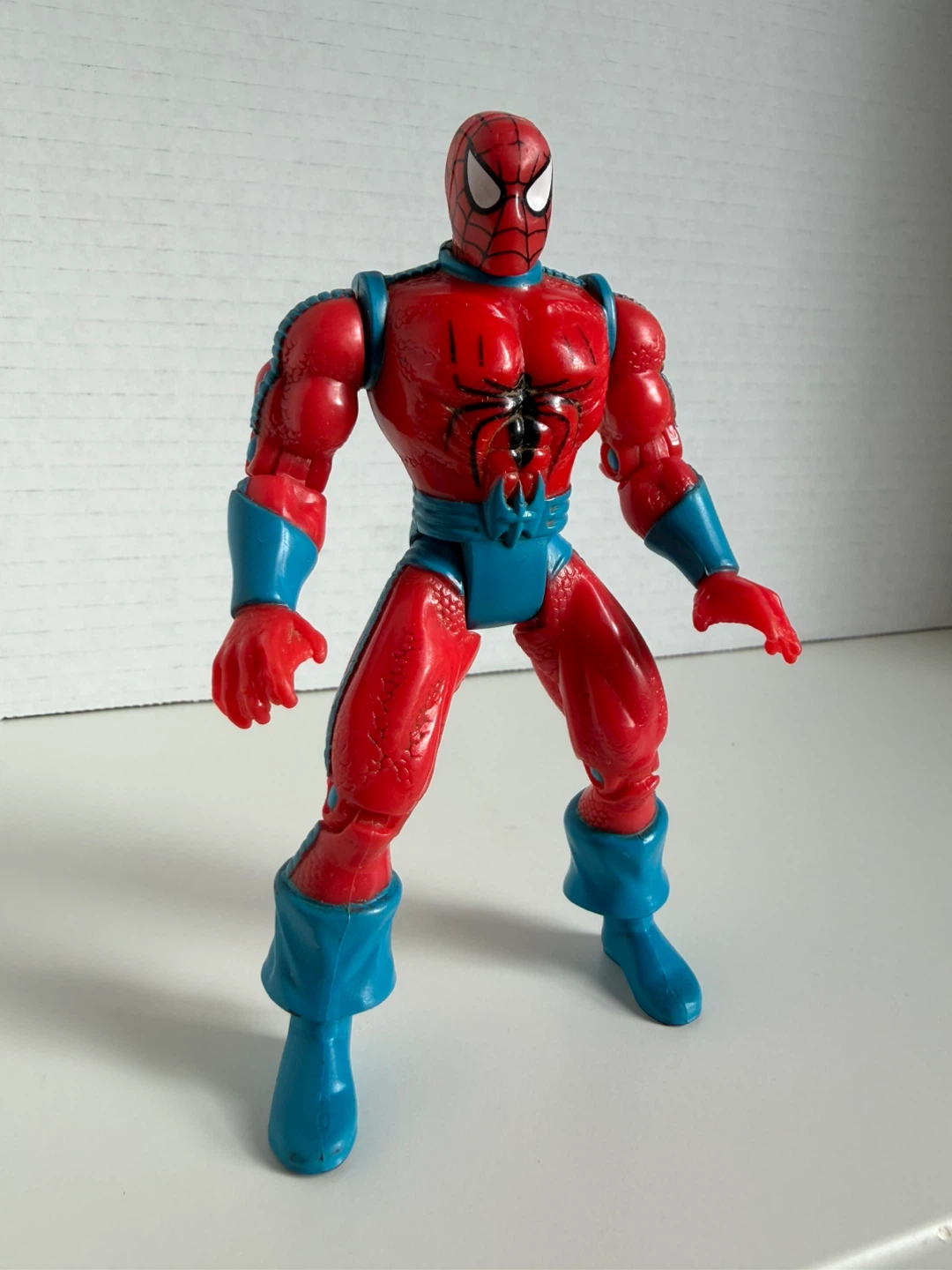 1995 Marvel Aqua Spider-Man Action Figure Toy Biz