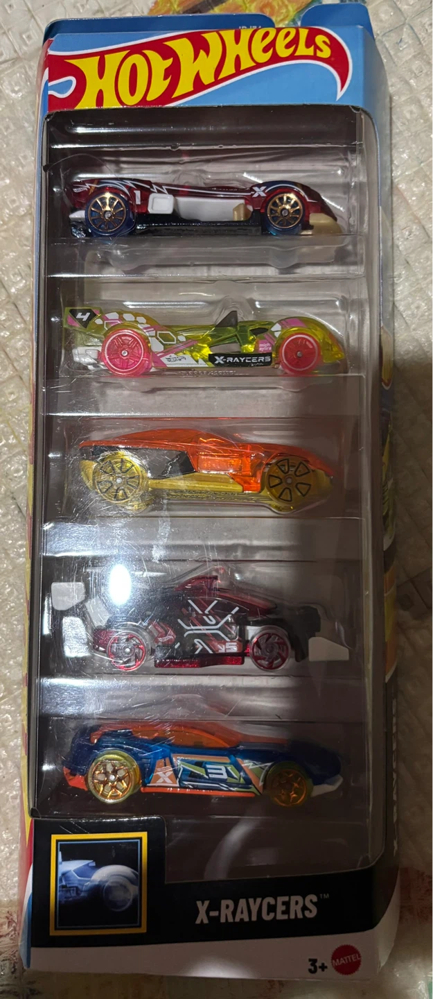 Hot Wheels X-Racers 5 Car Gift Pack