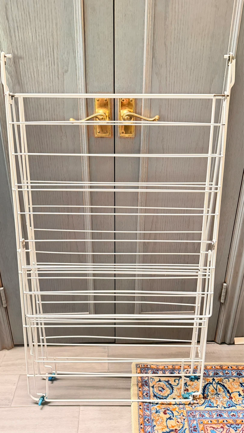 White Folding Drying Rack