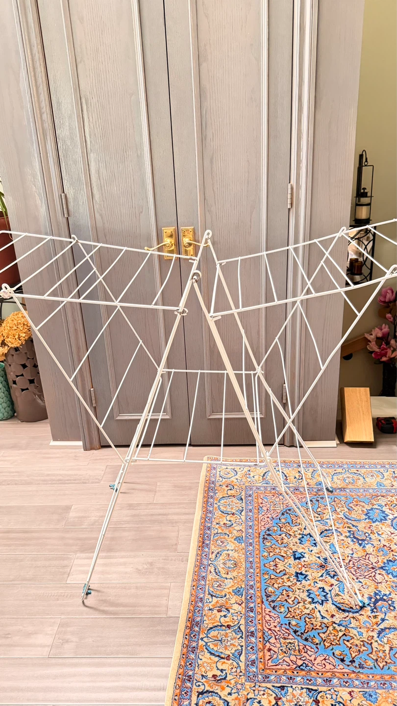 White Folding Drying Rack - photo 3