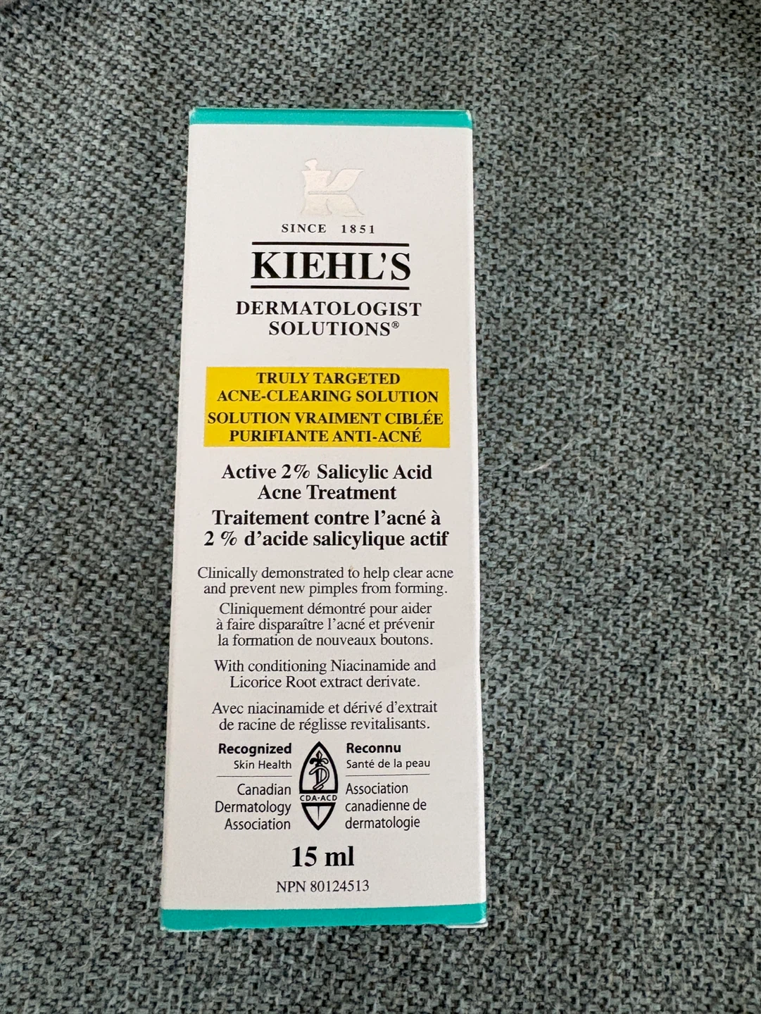 Kiehl's Dermatologist Solutions Salicylic Acid Acne Treatment