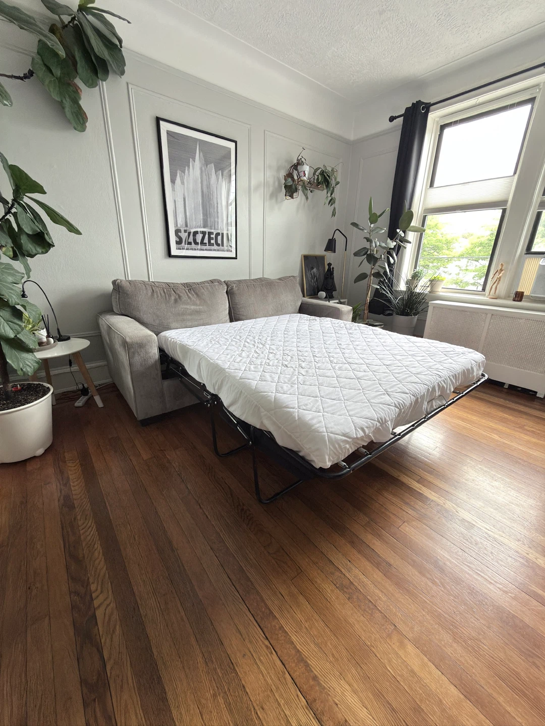 Grey Sofa Bed - photo 4