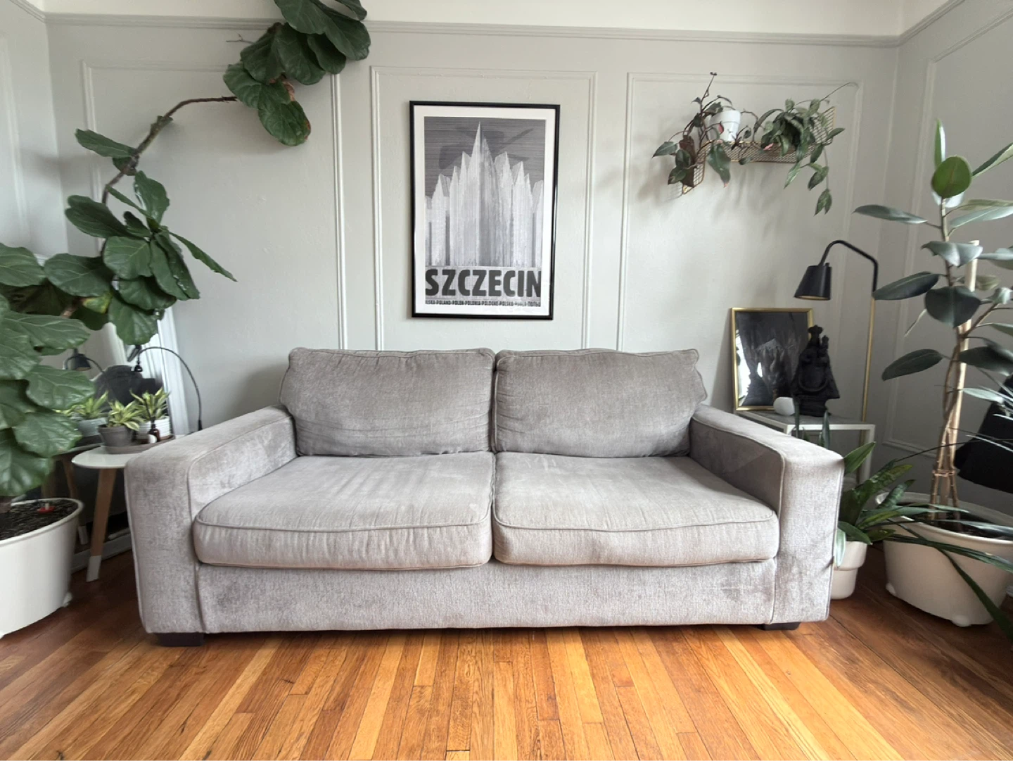 Grey Sofa Bed - photo 2