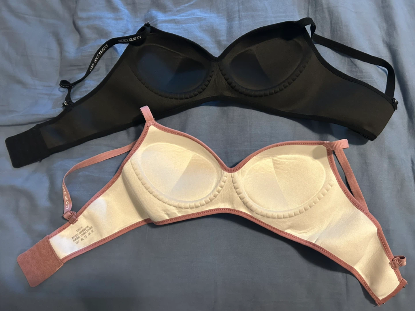 Push up Bras - Black and Pink Size 36 - photo 2