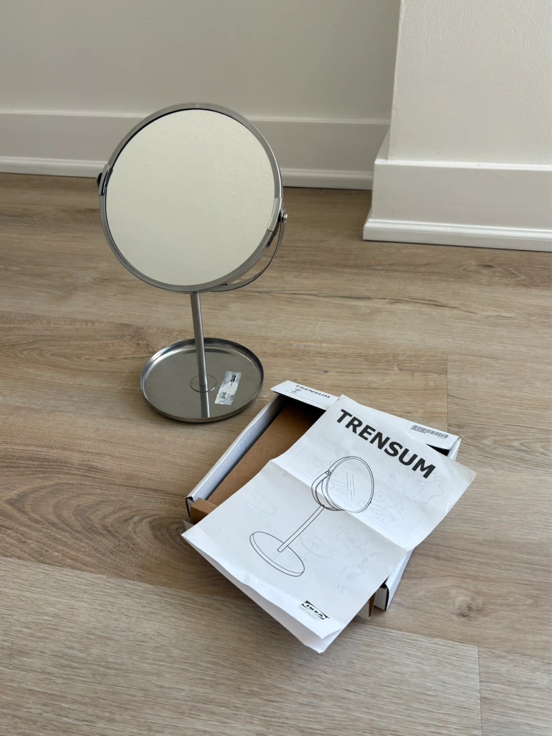 IKEA TRENSUM Mirror, Stainless Steel - photo 2