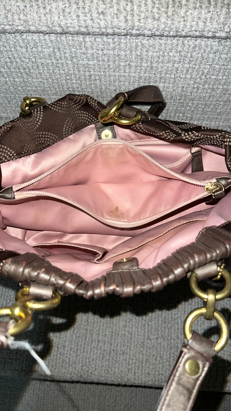 Coach Brown Signature C Tote Handbag - photo 4