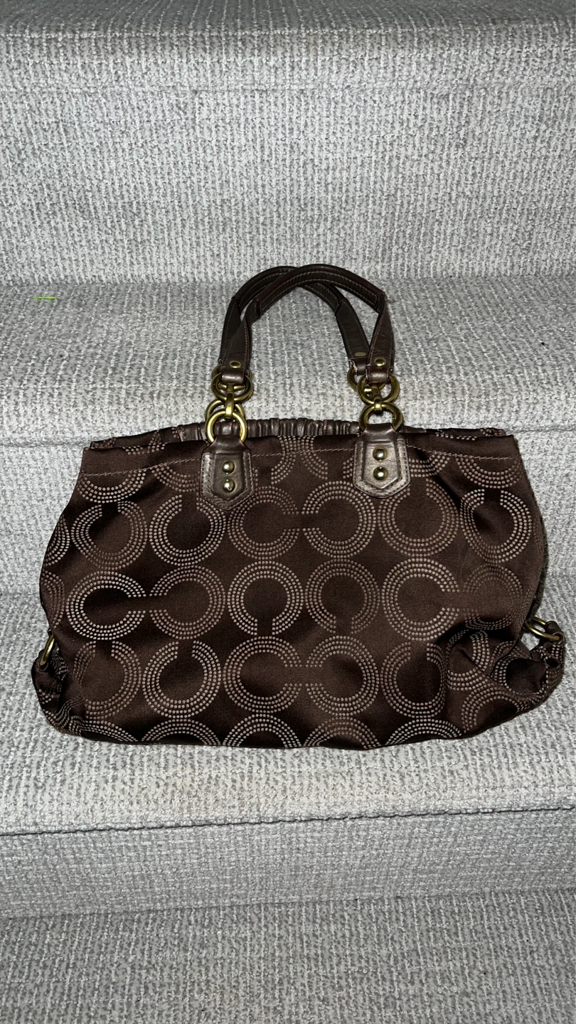 Coach Brown Signature C Tote Handbag - photo 2